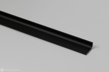 Профиль 901014 для фасадов без ручек (49,3х23 мм), черный, 5 м.