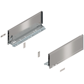Комплект царг LEGRABOX pure, высота K (144 мм), НД=350 мм, нержавеющая сталь
