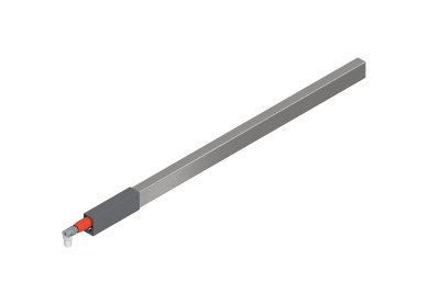 TANDEMBOX antaro, продольный релинг 500мм, нержавеющая сталь, прав.