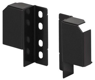 TANDEMBOX plus/antaro держатель релинга (сзади), черный, универсальный, регулируемый релинг, на саморезы, комплект