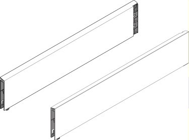 TANDEMBOX intivo, BOXCAP 650мм, белый, комплект