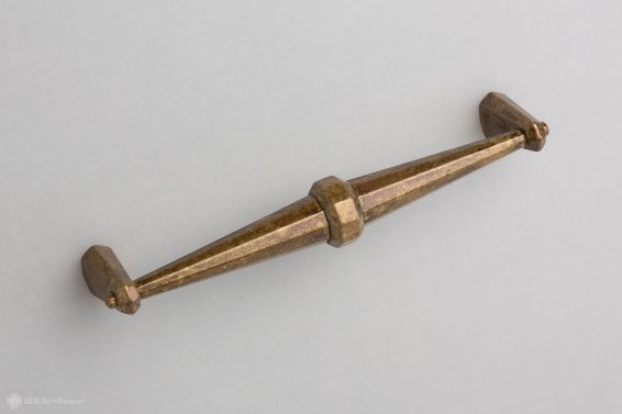 Tudor мебельная ручка-скоба 160 мм античная латунь