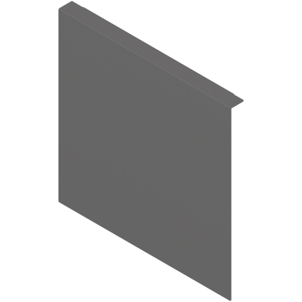 AMBIA-LINE адаптер для задней стенки из ДСП для LEGRABOX ящик с высоким фасадом высота F, серый орион