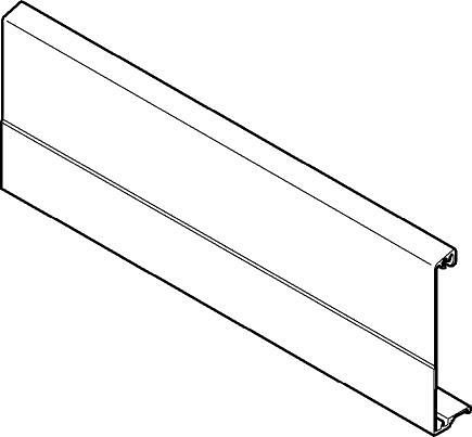TANDEMBOX, передняя панель 1081мм, серая