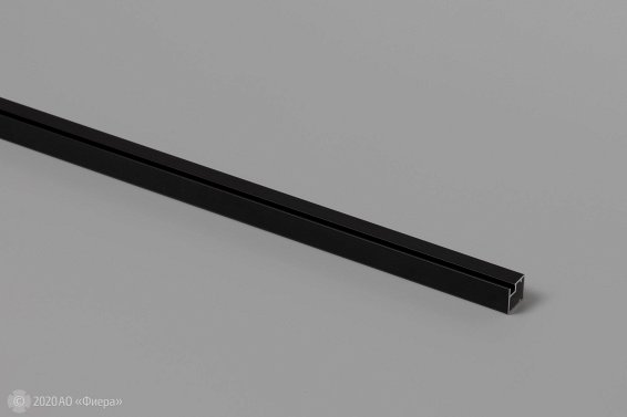 Рамочный профиль 19 мм, черный, 3 м. (Росла)