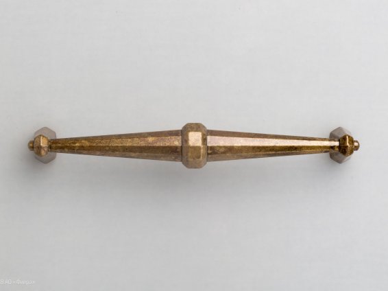Tudor мебельная ручка-скоба 160 мм античная латунь
