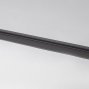 640 вертикальная мебельная ручка-профиль 3000 мм свинцово-серая
