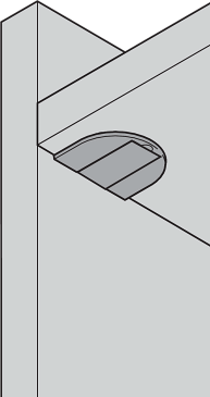 Стяжка-полкодержатель, под пресс, светло-бежевая, диаметр сверления 28 мм, 100 штук Стяжка-полкодержатель, под пресс, светло-бежевая, диаметр сверления 28 мм, 100 штук
