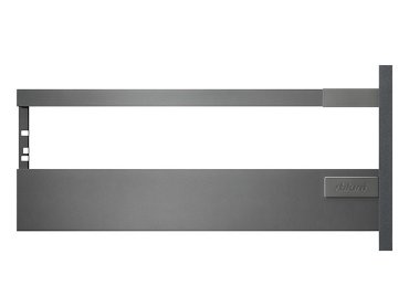 Ящик TANDEMBOX antaro TIP-ON BLUMOTION (высота B 160, глубина 500 мм, до 10-30 кг), крепление саморез, серый орион