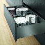 Ящик LEGRABOX pure (высота C 177, глубина 400 мм), серый орион